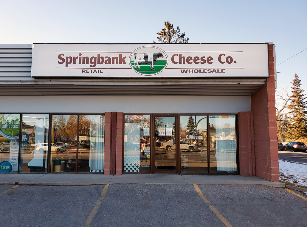 Retail Locations Springbank Cheese Co.
