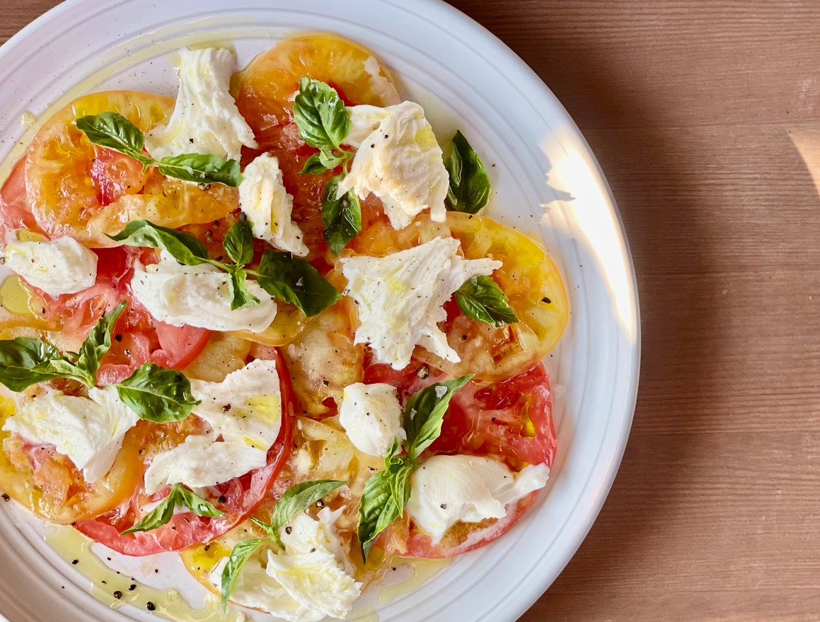 Caprese Salad Springbank Cheese Co.